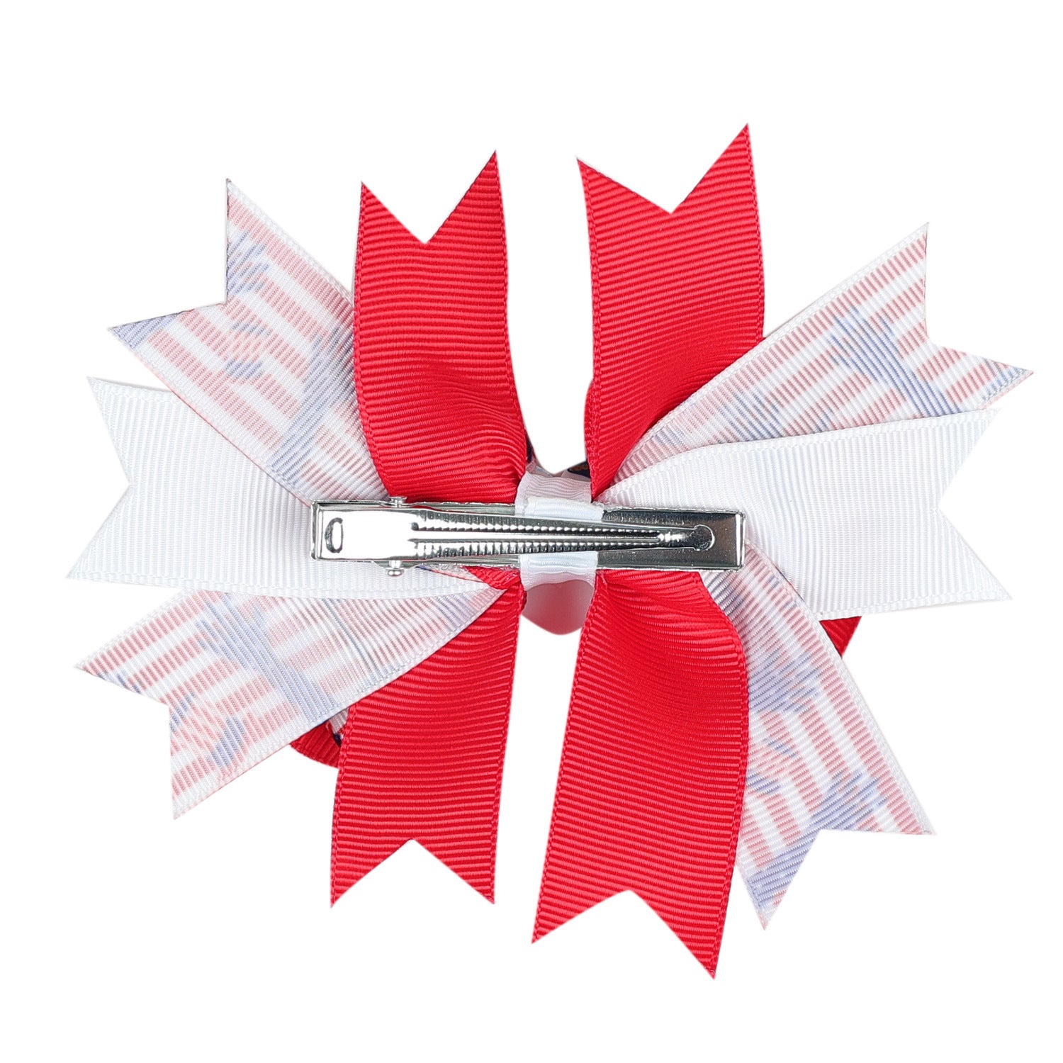Wholesale American Independence Day Children's Double Layer Swallowtail Bow Hair Clip